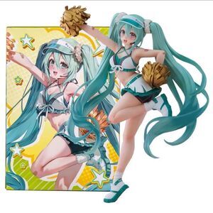 New Hatsune Miku Anime Action Figure in  Cheerleader Uniform 19cm w/Box